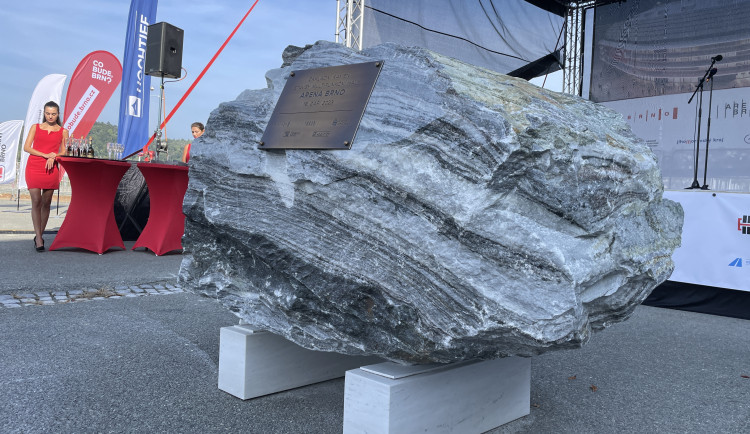 Základní kámen brněnské arény