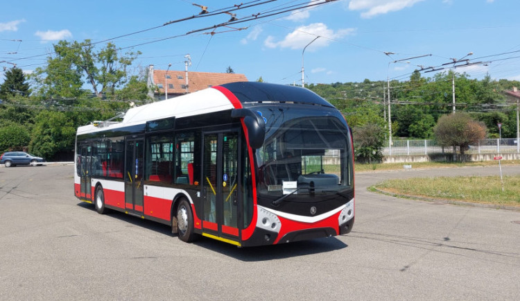 V Brně si udělali radost. Městský dopravce objednal čtyřicet trolejbusů s baterií