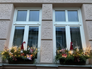 Druhé místo získala Věra Ambrozková z ulice Palackého.