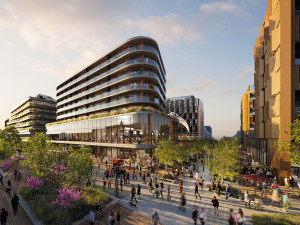 VIZUALIZACE: U hlavního nádraží v Brně vyroste komplex s obchody i byty. Nahradí chátrající Prior