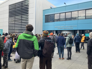 Brňané pozorovali přelety ptactva nad Brnem. Zimní nocoviště krkavcovitých ohrožuje plánovaná stavba lanovky