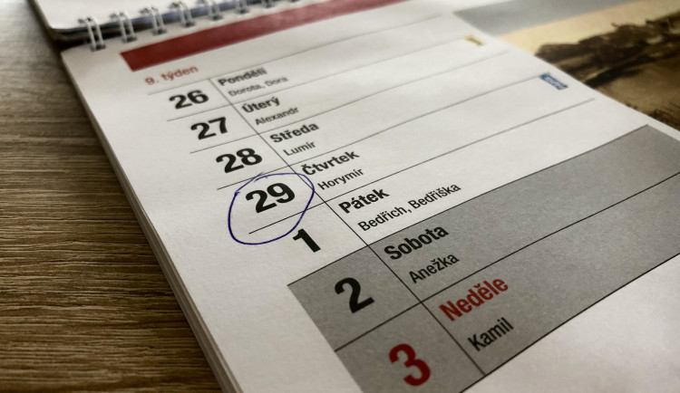 Dnes je v kalendáři unikátní 29. únor. Po čtyřech letech slaví svátek i všichni Horymírové a Radomírové