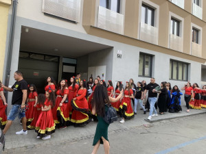 VIDEO: Romové v Brně oslavují svou kulturu. V průvodu tančí do centra metropole
