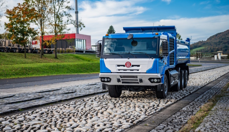 Kopřivnická Tatra získala dotaci na vývoj nákladního bateriového elektromobilu