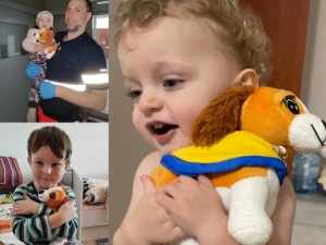 Jihomoravští záchranáři mají tisíc nových plyšových pejsků, které vozí k případům k utěšení dětí