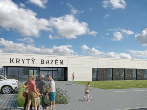 VIZUALIZACE: Krytý bazén v Blansku postaví sdružení firem, hotový bude za dva roky
