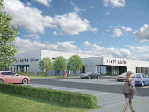 VIZUALIZACE: Krytý bazén v Blansku postaví sdružení firem, hotový bude za dva roky