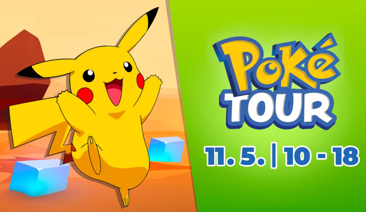 Fanoušci Pokémonů se mohou těšit na Poké tour v NC Královo Pole