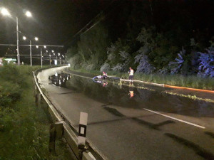 Vydatný déšť v Brně zaměstnal hasiče. Zasahovali u zatopených sklepů a silnic