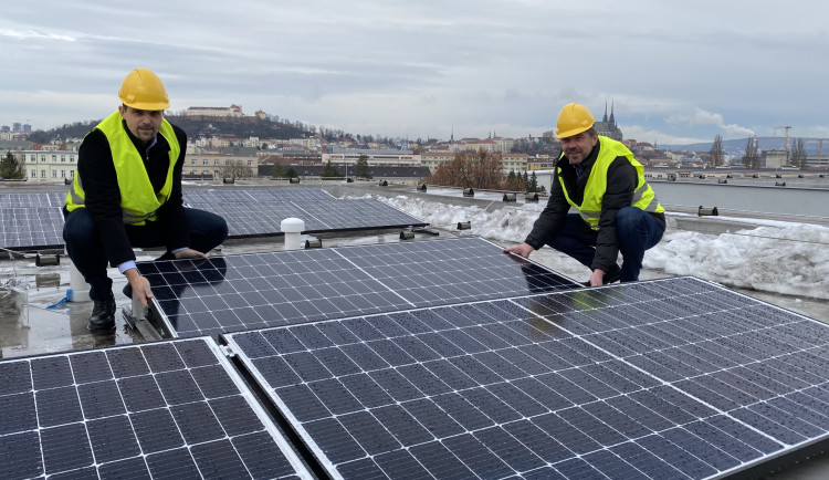 Městská solární elektrárna v Brně bude menší, než se plánovalo. Důvodem jsou vysoké náklady