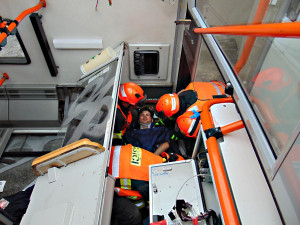 Hasiči vyjížděli k vážné nehodě trolejbusu v Brně. Po příjezdu na místo zjistili, že jde o cvičení