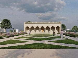 VIZUALIZACE: Zámecký park ve Vyškově čeká proměna. Architekti se inspirovali ve Francii