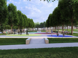 VIZUALIZACE: Zámecký park ve Vyškově čeká proměna. Architekti se inspirovali ve Francii