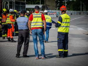 Hasiči řešili masivní únik nebezpečné látky v Brně. Šlo o cvičení