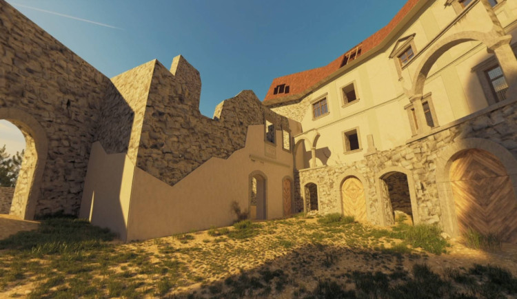 Boskovický hrad jde s dobou. Historii sídla návštěvníkům představí virtuální realita
