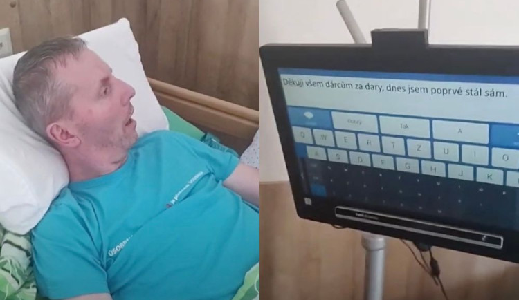 VIDEO: Záchranář Zdeněk dostal v roce 2018 mrtvici. V dojemném videu píše, že dnes poprvé stál sám