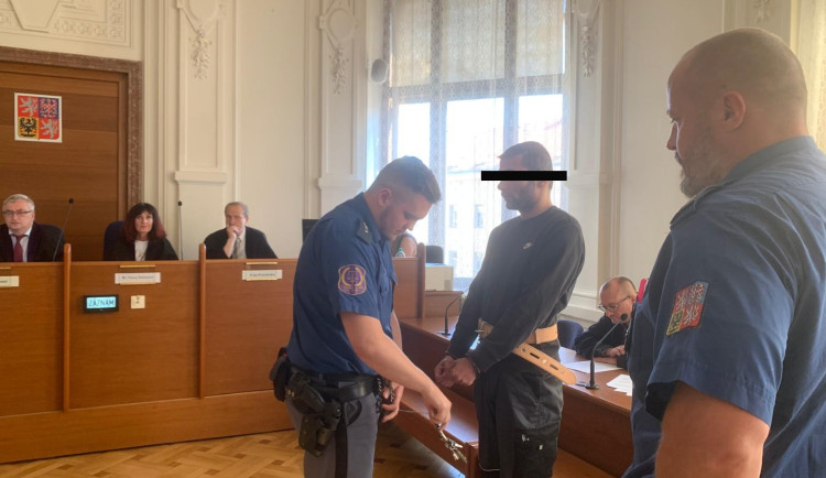 Soud otevřel případ muže, který loni v Brně pobodal za bílého dne školačku. Hrozí mu výjimečný trest