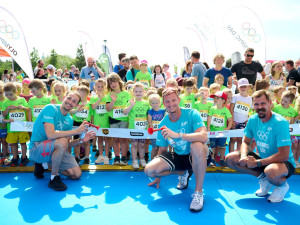 Rekordních 68 tisíc dětí na startu. Olympijský běh opět rozhýbal Česko