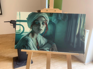 V Brně vystavují obrazy pracujících Romů. Chtějí pomocí umělé inteligence poukázat na stereotypy