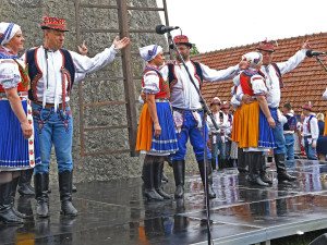 V Kuželově vyvrcholil folklorní festival Horňácké slavnosti. Od čtvrtka ho navštívilo asi pět tisíc lidí
