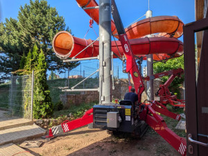 Opravy kohoutovického aquaparku jsou v plném proudu. Návštěvníci využijí vylepšený tobogán