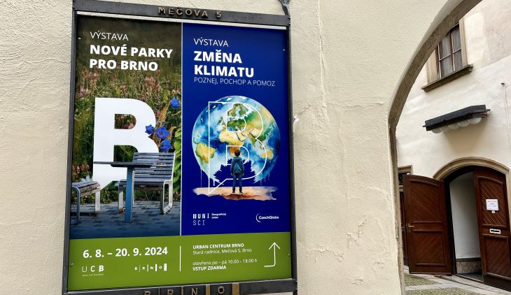 Výstavy v Urban centru fandí zelenějšímu Brnu i celé planetě