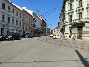 V neděli začne rekonstrukce Údolní ulice v Brně. Více než rok po ní neprojedou auta ani vozy MHD