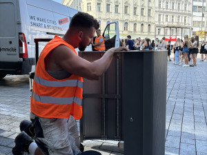 ANKETA: Na Svoboďáku jsou nové koše. Pojmou třikrát víc odpadu a jsou jinak rozmístěné