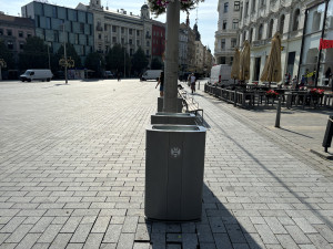 ANKETA: Na Svoboďáku jsou nové koše. Pojmou třikrát víc odpadu a jsou jinak rozmístěné