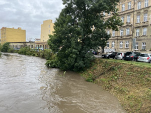 Na Svitavě opět klesla hladina. Pro řeku už neplatí třetí stupeň povodňové aktivity