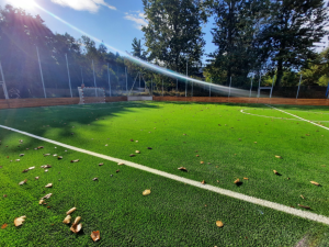 Žebětín má nové hřiště na malou kopanou. Sportovci ho budou moci využívat po celý rok