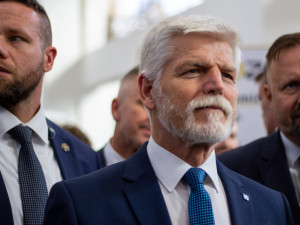 FOTOGALERIE: Prezident Petr Pavel navštívil jižní Moravu. Podívejte se, jak vypadal jeho příjezd na výstaviště