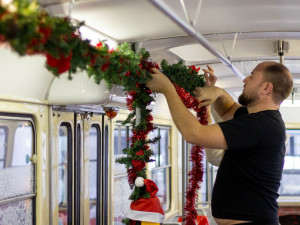 I letos Brno prozáří vánoční šalina. Vyzdobená bude poprvé i uvnitř