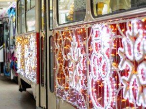 I letos Brno prozáří vánoční šalina. Vyzdobená bude poprvé i uvnitř