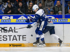 Hokejisté Plzně vyhráli v Brně 3:2 po nájezdech, rozhodl Holešinský