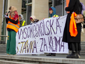 VIDEO: Víc lásky, míň uhlí, křičeli studenti. Pochod za klimatickou spravedlnost poukazuje na soudobé krize