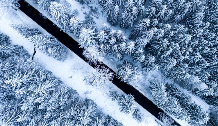 Unikátní snímek Českého lesa zabodoval ve fotosoutěži, autor ho vytvořil s pomocí dronu