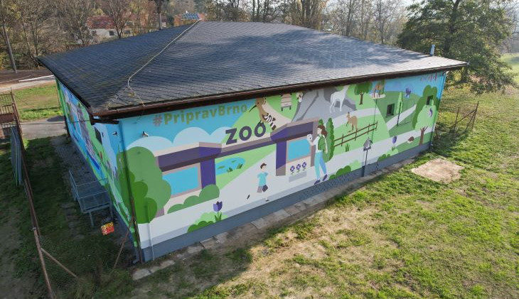  Měnírna u zoologické zahrady má nový kabát