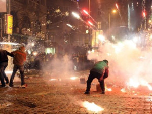 Mladík ohrožoval lidi v centru Brna nožem. Jinak šlo o nejklidnější silvestr za poslední roky