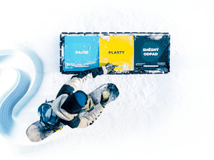 Díky třikošům můžete odpad třídit i na horách. Jejich počet se letos zvýšil na 107