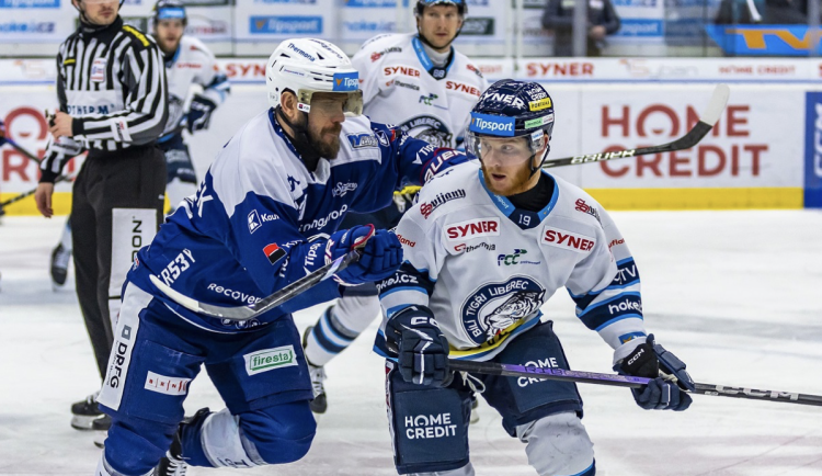Brněnská hokejisté se vrací z Liberce bez bodu. Bílí Tygři zdolali Kometu 5:3