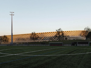 Nová hala pro dráhové cyklisty a atlety v Brně bude vypadat jako dřevěný pavilon