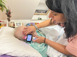 Hana Hykšová, sestra v DS Habrovany