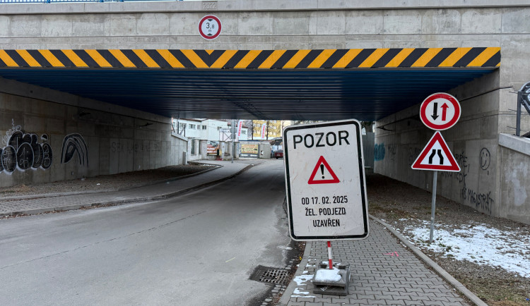 Druhý pokus je tady. V Brně začalo rozšiřování podjezdu, které napoprvé skončilo paskvilem