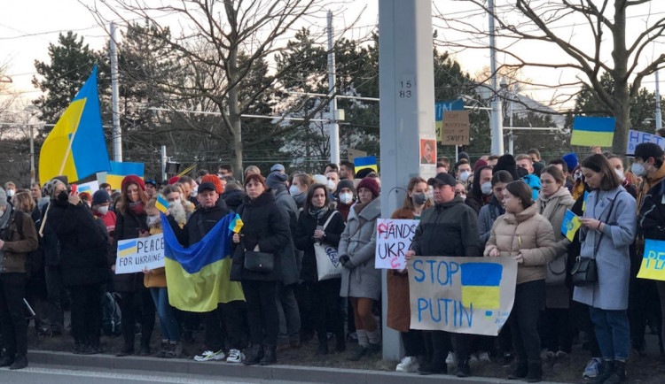 K třetímu výročí ruské invaze na Ukrajinu se v Česku uskuteční desítky akcí