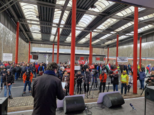 Na přechodu v Hodoníně protestovali zemědělci z Česka, Slovenska, Maďarska i Rakouska