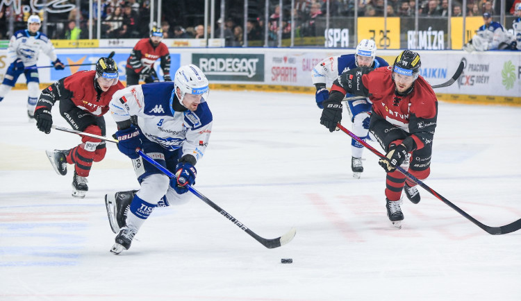 Sparta přemohla Kometu v prodloužení 2:1. Hokejisté Brna ale míří do čtvrtfinále play off