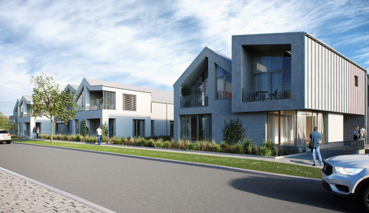 Nová rezidence Aušperský potok u Brna je stylové bydlení s důrazem na udržitelnost