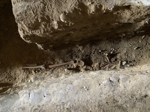 Klášter na Brněnsku vydal cenné poklady. Archeologové v Rosa Coeli našli historickou dlažbu i šperky