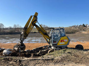 VIDEO: Obnova Žebětínského rybníka je téměř u konce. Ochrání obojživelníky, poslouží i ke koupání
